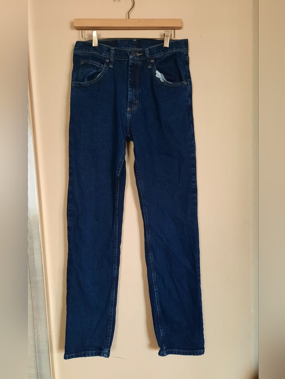 Men's Dark Blue Denim Jeans